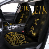 Golden Reiki Print Universal Fit Car Seat Covers 102422