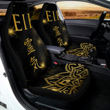 Golden Reiki Print Universal Fit Car Seat Covers 102422
