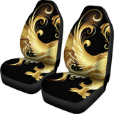 Golden Rooster Print Universal Fit Car Seat Covers 102422