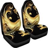 Golden Rooster Print Universal Fit Car Seat Covers 102422