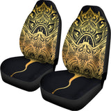 Golden Spiritual Stingray Print Universal Fit Car Seat Covers 102422