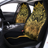 Golden Spiritual Stingray Print Universal Fit Car Seat Covers 102422