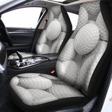 Golf Ball 3D Print Universal Fit Car Seat Covers 102422