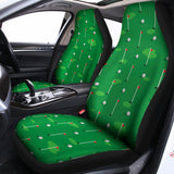 Golf Course Pattern Print Universal Fit Car Seat Covers 102422