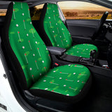 Golf Course Pattern Print Universal Fit Car Seat Covers 102422