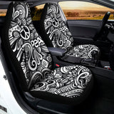Graffiti Surfing Pattern Print Universal Fit Car Seat Covers 102422
