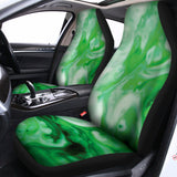 Green Acid Melt Print Universal Fit Car Seat Covers 102422