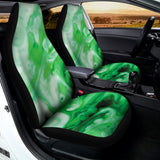 Green Acid Melt Print Universal Fit Car Seat Covers 102422