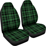Green And Black Tartan Pattern Print Universal Fit Car Seat Covers 102422