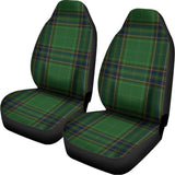Green And Blue Stewart Tartan Print Universal Fit Car Seat Covers 102422
