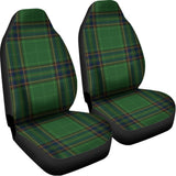 Green And Blue Stewart Tartan Print Universal Fit Car Seat Covers 102422