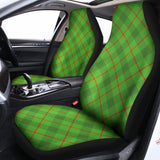 Green And Red Plaid Pattern Print Universal Fit Car Seat Covers 102422
