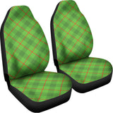 Green And Red Plaid Pattern Print Universal Fit Car Seat Covers 102422