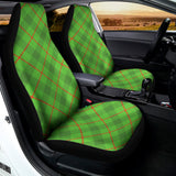 Green And Red Plaid Pattern Print Universal Fit Car Seat Covers 102422