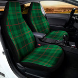Green And Red Stewart Tartan Print Universal Fit Car Seat Covers 102422