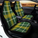 Green And Yellow Stewart Tartan Print Universal Fit Car Seat Covers 102422