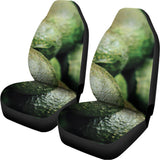 Green Avocado Print Universal Fit Car Seat Covers 102422