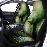 Green Avocado Print Universal Fit Car Seat Covers 102422