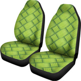 Green Bamboo Print Universal Fit Car Seat Covers 102422