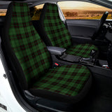 Green Black And Red Tartan Pattern Print Universal Fit Car Seat Covers 102422