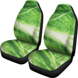 Green Cabbage Leaf Print Universal Fit Car Seat Covers 102422