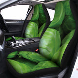 Green Cabbage Print Universal Fit Car Seat Covers 102422