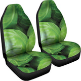 Green Cabbage Print Universal Fit Car Seat Covers 102422