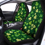 Green Clover Saint Patrick's Day Print Universal Fit Car Seat Covers 102422