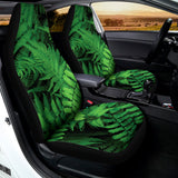 Green Fern Leaf Print Universal Fit Car Seat Covers 102422
