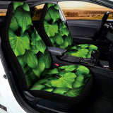Green Ivy Leaf Print Universal Fit Car Seat Covers 102422