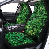 Green Ivy Wall Print Universal Fit Car Seat Covers 102422