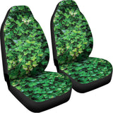Green Ivy Wall Print Universal Fit Car Seat Covers 102422