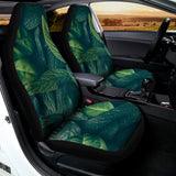 Green Leaves Print Universal Fit Car Seat Covers 102422