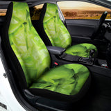 Green Lettuce Leaves Print Universal Fit Car Seat Covers 102422