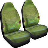 Green Pit Viper Print Universal Fit Car Seat Covers 102422