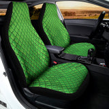 Green Python Snakeskin Print Universal Fit Car Seat Covers 102422