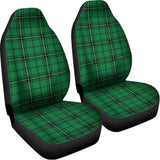 Green Stewart Tartan Print Universal Fit Car Seat Covers 102422