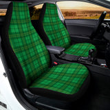 Green Tartan St. Patrick's Day Print Universal Fit Car Seat Covers 102422