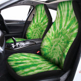 Green Tie Dye Print Universal Fit Car Seat Covers 102422