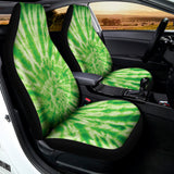 Green Tie Dye Print Universal Fit Car Seat Covers 102422