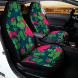 Green Walking Zombie Print Universal Fit Car Seat Covers 102422
