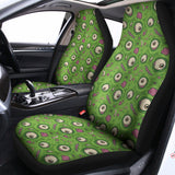 Green Zombie Pattern Print Universal Fit Car Seat Covers 102422