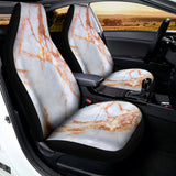Grey Bronze Marble Print Universal Fit Car Seat Covers 102422
