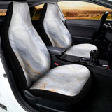 Grey Marble Print Universal Fit Car Seat Covers 102422