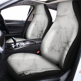 Grey Marble Stone Print Universal Fit Car Seat Covers 102422