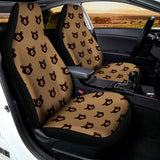 Grizzly Bear Pattern Print Universal Fit Car Seat Covers 102422