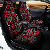 Grunge Graffiti Pattern Print Universal Fit Car Seat Covers 102422