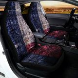 Grunge Texas Flag Print Universal Fit Car Seat Covers 102422