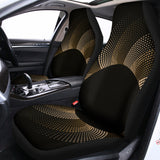 Halftone Dot Sun Print Universal Fit Car Seat Covers 102422