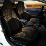 Halftone Dot Sun Print Universal Fit Car Seat Covers 102422